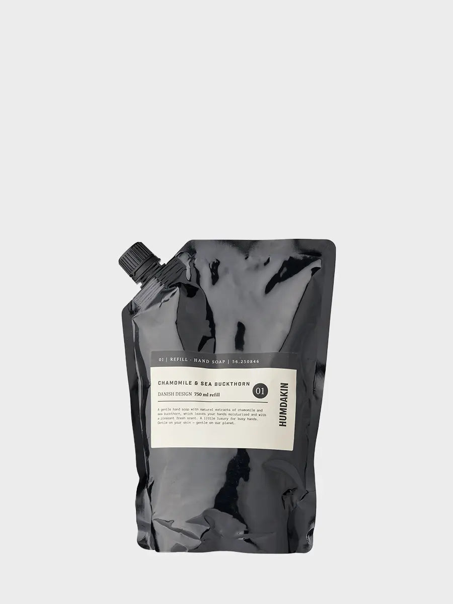 HUMDAKIN 01 Håndsæbe Refill - 750 ml. Hand Care 00 Neutral/No color